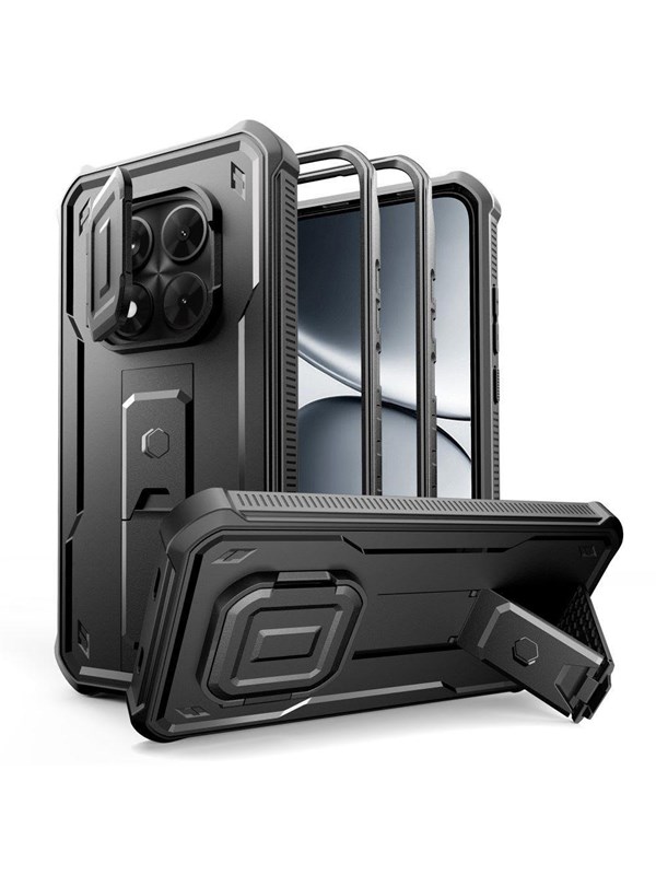 Tech-Protect Kevlar Cam+ 2-set Case for Xiaomi Redmi Note 15 Pro 5G - Black