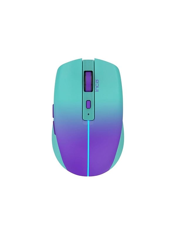 Incase INCA - mouse - Bluetooth 5.1 2.4 GHz - Muis - Optisch - 6 knoppen - Blauw