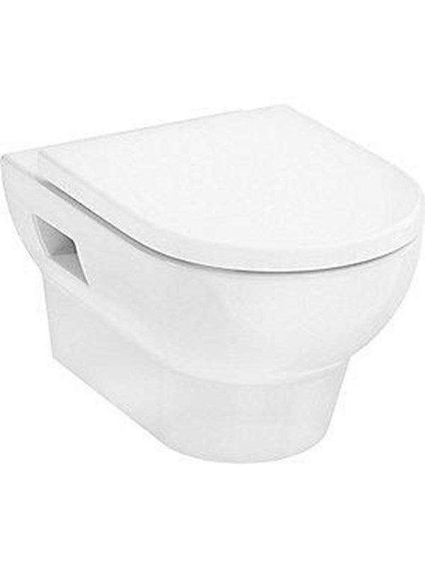 Hansgrohe GladeLake S - Hangend toilet met SoftClose zitting, Rimless, AquaChannel Flush, Ecosmart, wit 60309450