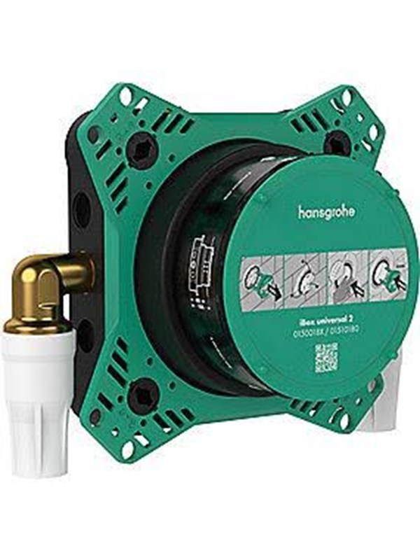 Hansgrohe ibox universal 2 basic set with pre-mounted angle