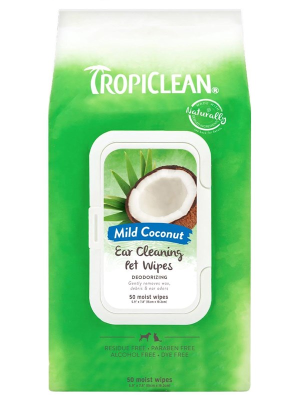 Tropiclean Ear Cleaning Wipes
