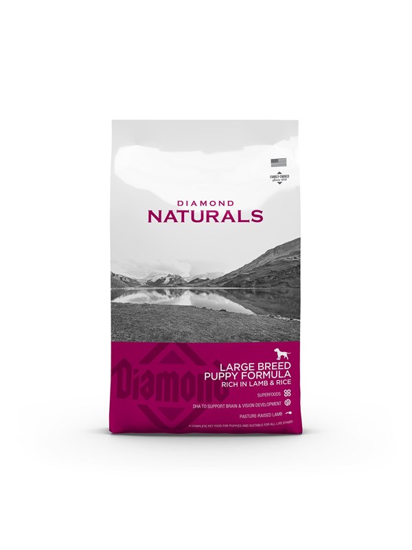 Diamond naturals Large Breed Puppy Lamb & Rice 15kg