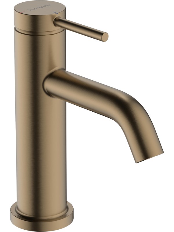 Hansgrohe Tecturis S - Wastafelkraan met afvoerplug, Coolstart, EcoSmart, geborsteld brons 73305140