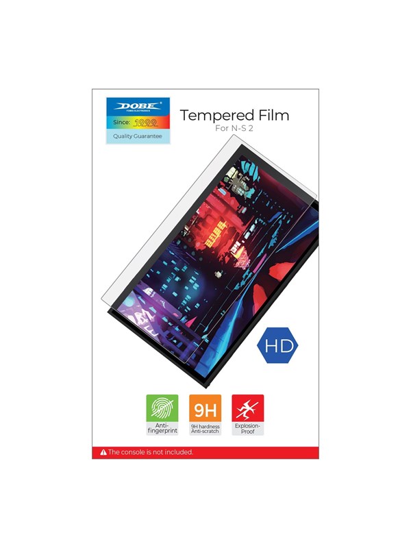 Dobe Temp Glass Screen Protector Switch 2 (2 pack) - Miscellaneous Screenprotector - Nintendo Switch 2