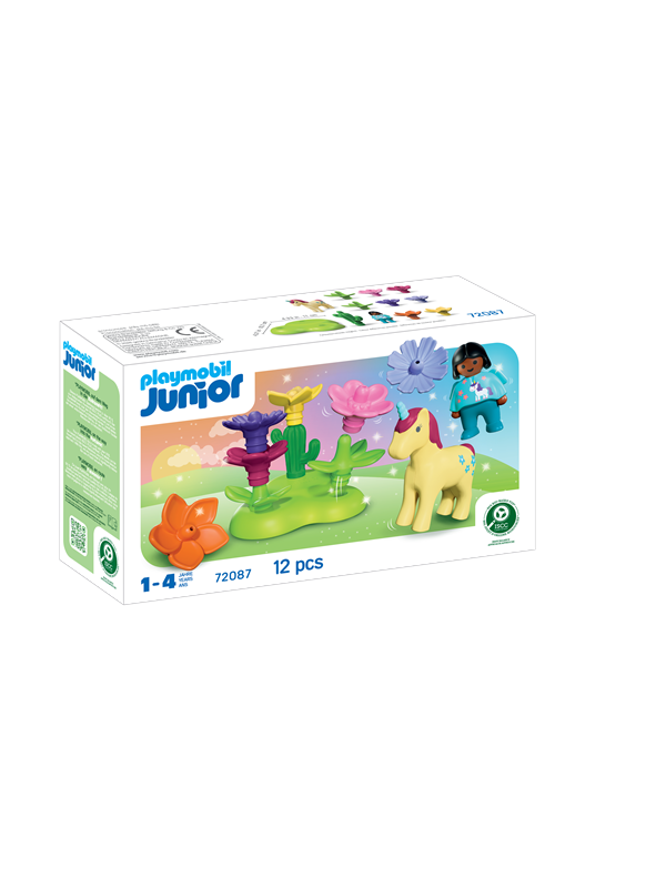 PLAYMOBIL 72087 Junior Eenhoorn feeëntuin Bouwsets