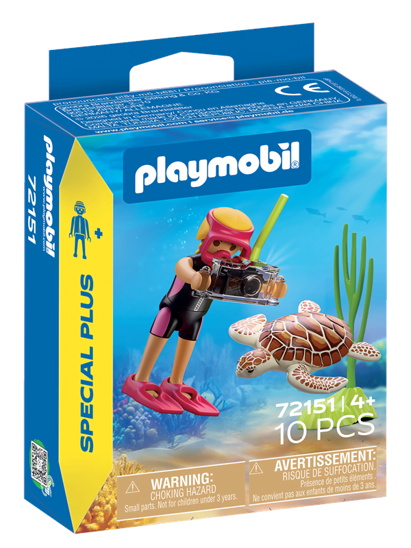 PLAYMOBIL Specials Duiker met Schildpad - 72151