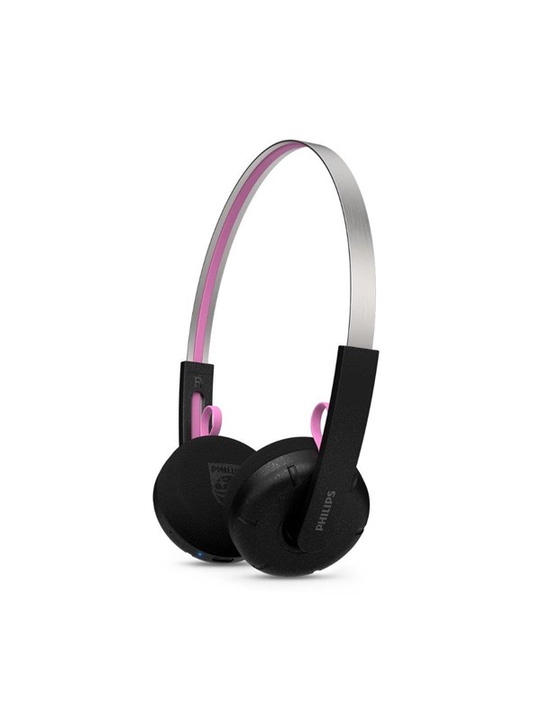 PHILIPS TAMS1BK/00 De Ringo Duo - Draadloze On-Ear Koptelefoon - Bluetooth 6.0 - Tot 26 Uur Batterijduur - USB-C Audio - 40 mm Drivers - Multipoint - Verwisselbare Oorkussens - Zwart