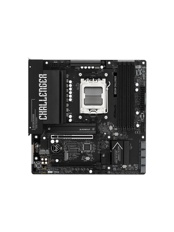 ASRock B850M Challenger - motherboard - micro ATX - Socket AM5 - AMD B850 Moederbord - AMD B850 - AMD AM5 - DDR5 RAM - Micro-ATX