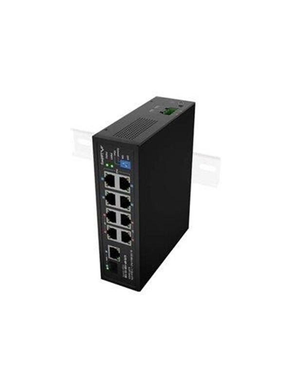 Lanberg ILFE-8P-1GE-1S-120 - switch - 8 ports - unmanaged - rack-mountable