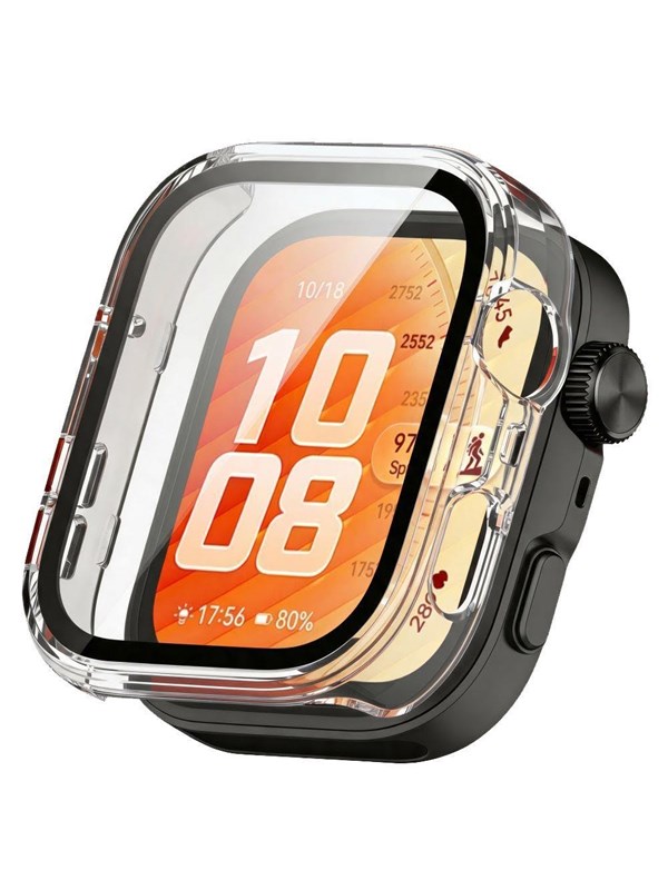 Tech-Protect Defense Case for Huawei Watch Fit 5 Pro - Transparent