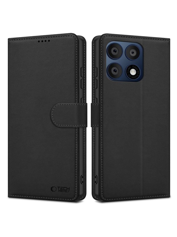 Tech-Protect Wallet Case for Motorola Edge 70 Pro 5G - Black