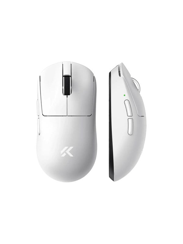 MCHOSE A7 V2 Ultra Lightweight Wireless - Gaming muis - Optisch - 6 knoppen - Wit