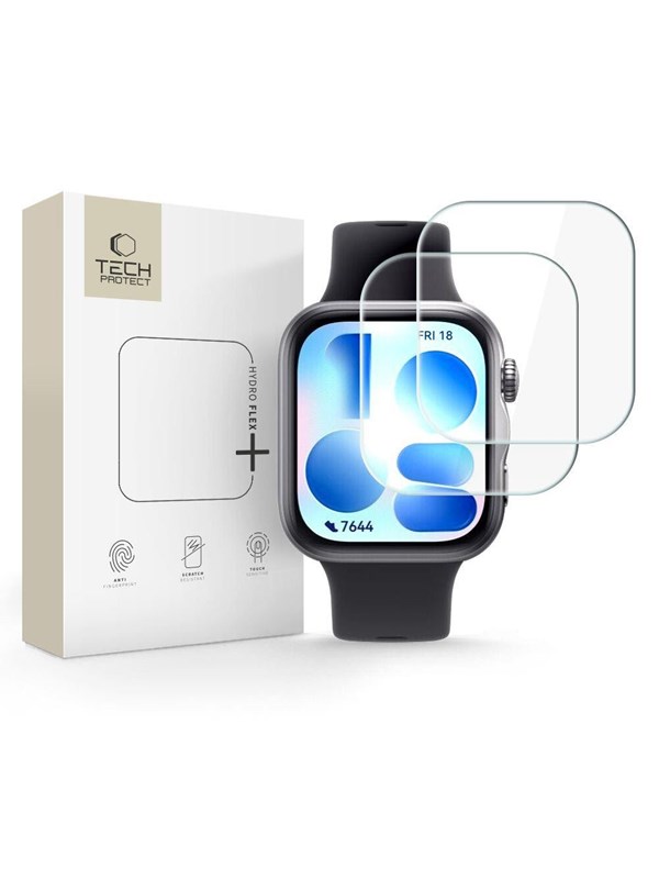 Tech-Protect Hydro flex+ 2-Pack Hydrogel Film for Huawei Watch Fit 5