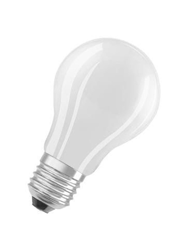 LEDVANCE Spaarlamp, matte lamp, E27, warm wit (3000K), 2,5 watt, vervangt 40W gloeilamp, zeer efficiënt en energiebesparend, pak van 1
