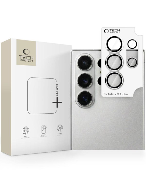 Tech-Protect Camring Fit+ Camera Cover for Samsung Galaxy S26 Ultra