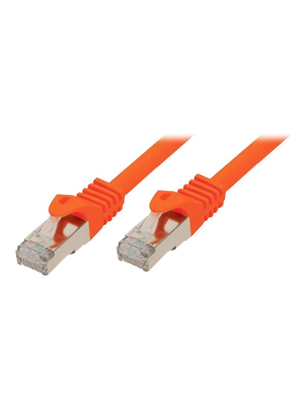 shiverpeaks BASIC-S patch cable - 10 m - orange - Oranje - 10m