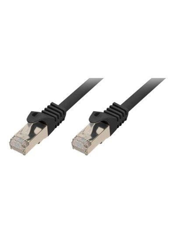 shiverpeaks BASIC-S patch cable - 20 m - black - Zwart - 20m