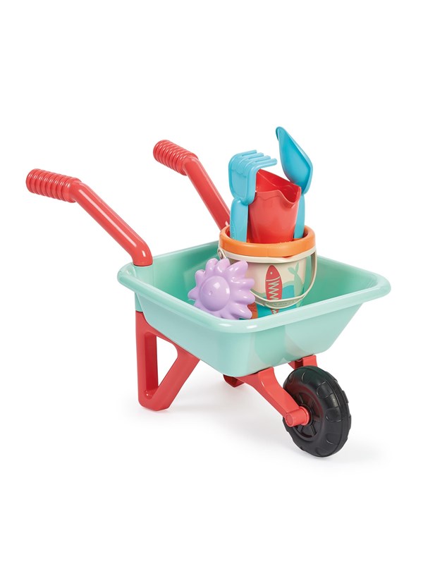 Ecoiffier Wheelbarrow with Accessories - 7pcs.