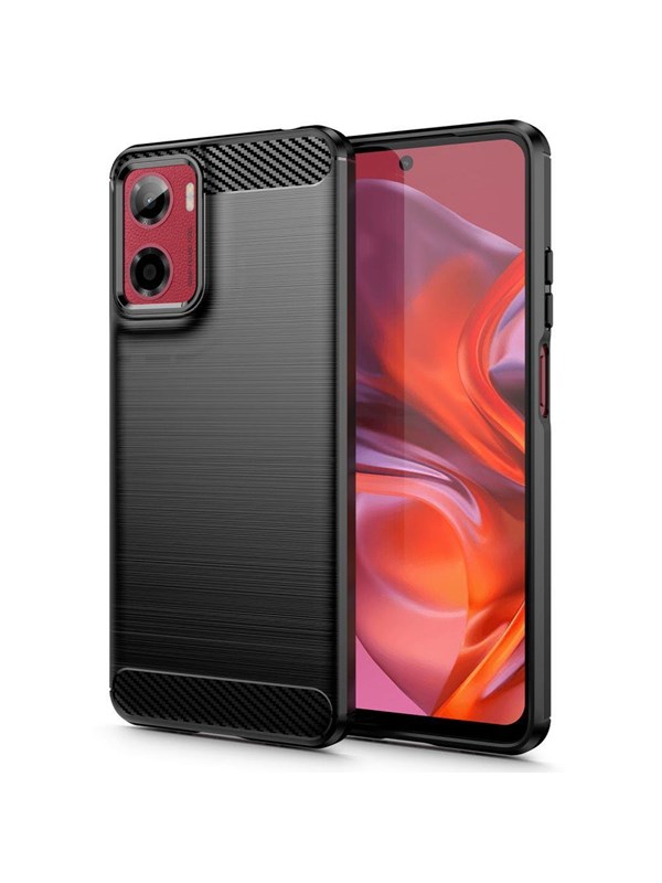 Tech-Protect TPUCarbon Case for Motorola Moto G05 / E15 - Black
