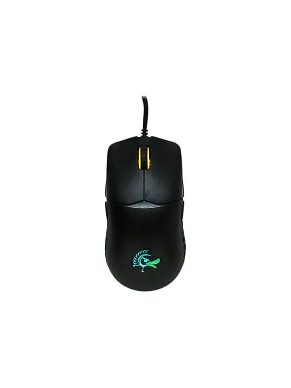 Ducky Feather - mouse - USB 2.0 - Muis - Optisch - 7 knoppen - Zwart