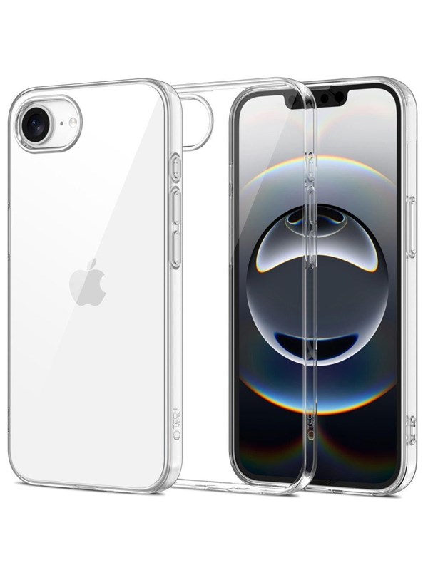 Tech-Protect FlexAir Case for iPhone 16e / 17e - Transparent