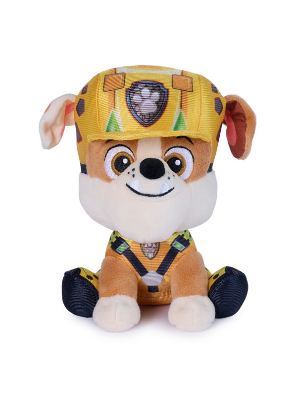 GUND PAW Patrol - De Dino Film-knuffel van Rubble, officieel gelicentieerde knuffel, filmmerchandise, 15,2 cm