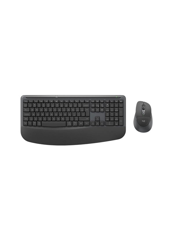 Logitech Signature Comfort Plus Combo MK880 for Business (Graphite) - Keyboard and mouse set - Engels (US international) - Grijs
