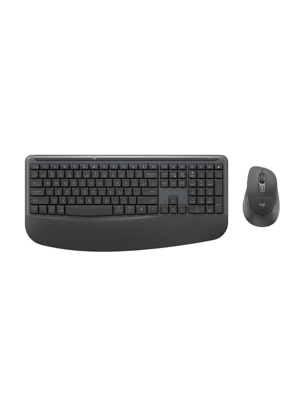 Logitech Signature Comfort Plus Combo MK880 for Business - Keyboard and mouse set - Engels - Grijs