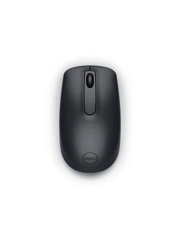 Dell WM118 Wireless Optical Mouse - Muis - Optisch - 3 knoppen - Zwart