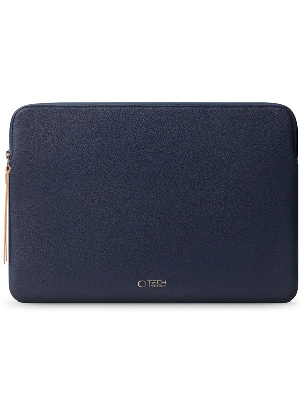Tech-Protect Fleece Laptop Bag 15-16 - Navy Blue