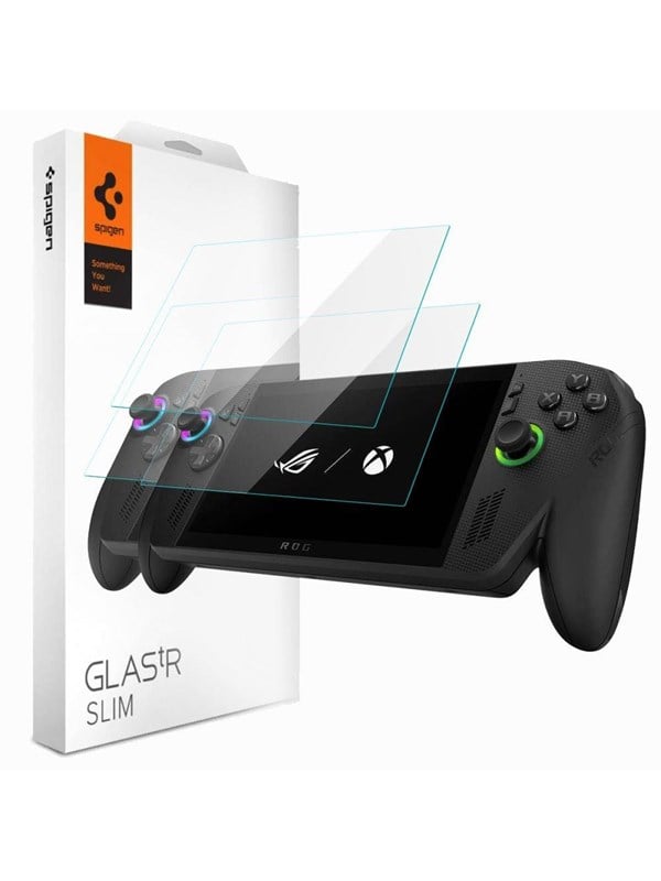 Spigen Glas.tR Slim Tempered Glass 2-Pack for ROG Xbox Ally X (2024/2025) / ROG Xbox Ally (2025) / ROG Ally (2023) / MSI Claw 7 AI+ - Miscellaneous Accessoires voor spelconsole - Asus Rog Ally