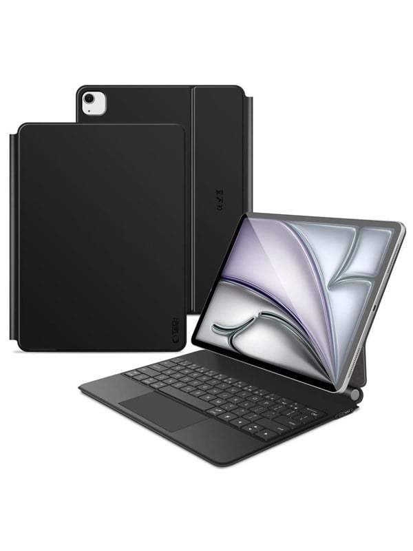 Tech-Protect Smartcase Magnetic Keyboard Case for iPad Pro 12.9" (2020 /2021/2022) / 13" (2024/2025/2026) - Black (US International)