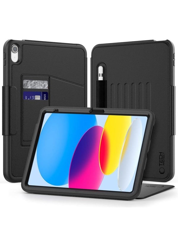 Tech-Protect SC Pen iPad 10.9" 2022 (10th Gen.) / 11" 2025 (11th Gen.) Case - Black