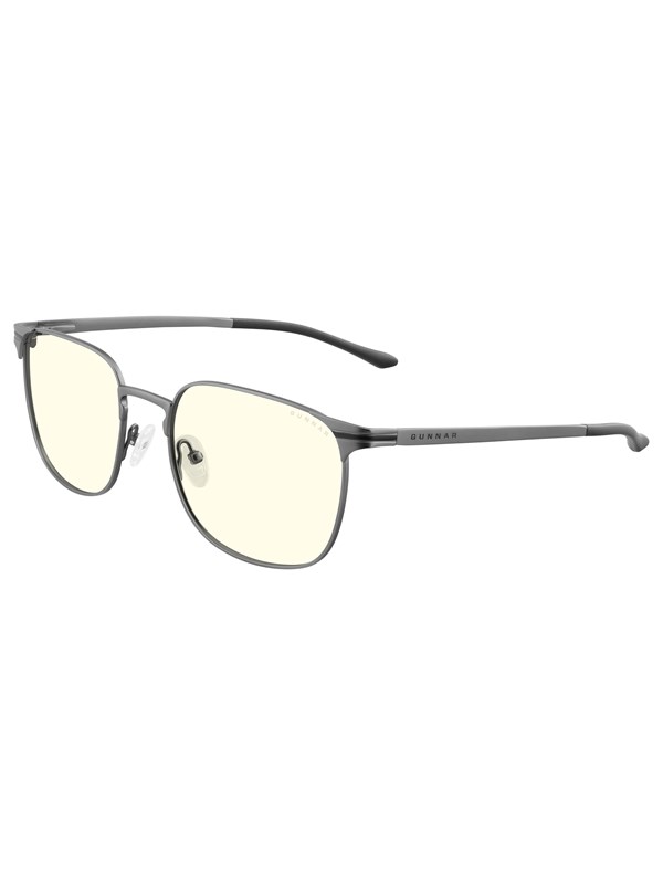 GUNNAR - Monterey, Titanium Series Gaming Bril - Computerbril - Blauw Licht Bril - Blue Light Glasses 0.2 Sterkte Clear