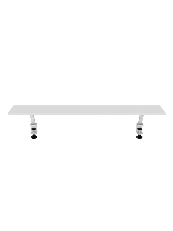 Arozzi Arena Monitorstandaard - Groot - 111 x 23 x 15 cm - Wit