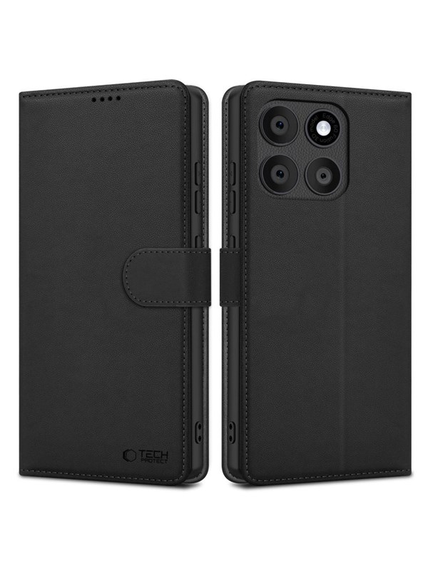 Tech-Protect Wallet Case for Motorola Edge 60 Fusion - Black