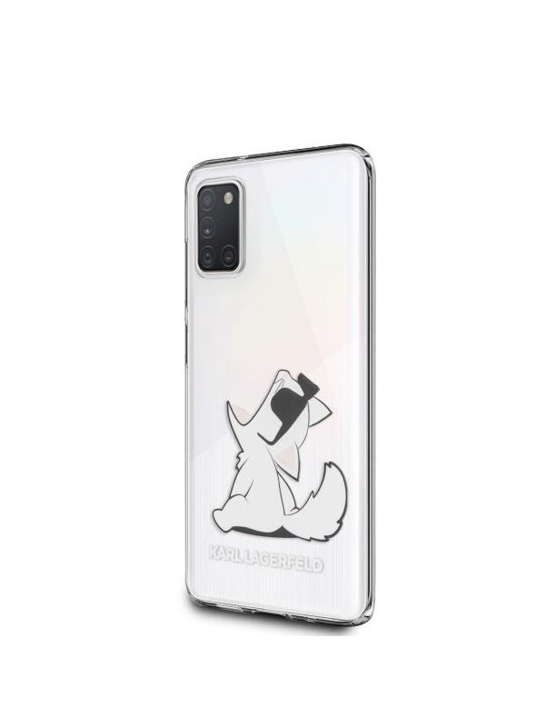 Karl Lagerfeld Choupette Fun Case for Samsung Galaxy A31 - Transparent
