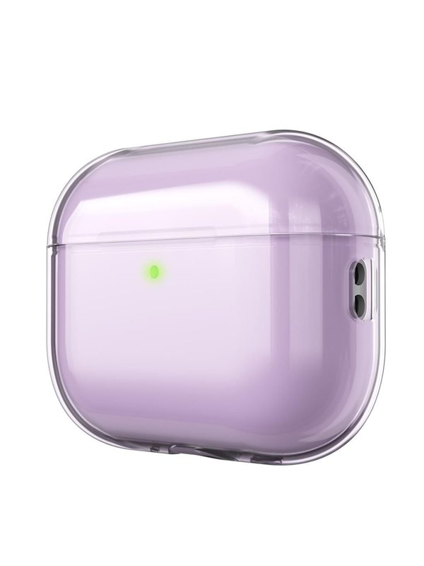 KeyBudz Jelly Series Transparent Case for AirPods Pro 3rd Gen - Neon Pink