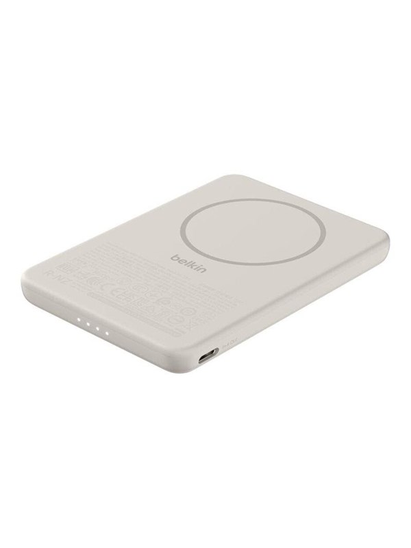 Belkin BoostCharge power bank - slim magnetic - USB-C - 7.5 watt - 5 Ah
