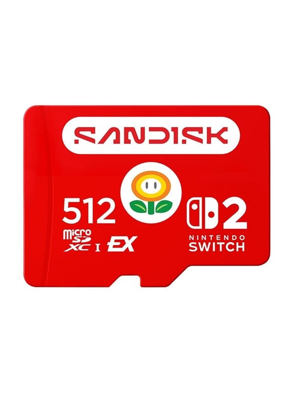 SANDISK - for Nintendo Switch 2 - flash memory card - 512 GB - microSDXC Express