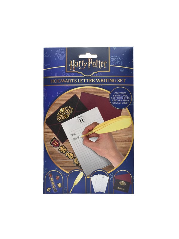 Blue Sky Studios - Harry Potter Letter Writing Set Feather Pen