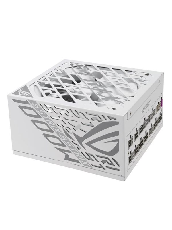 ASUS ROG STRIX Platinum (ROG Equalizer) / Wit - Voeding - 1000 Watt - ATX 3.1 - 80 Plus 80 PLUS Platinum