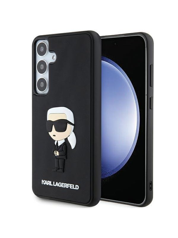 Karl Lagerfeld 3D Rubber Ikonik case for Samsung Galaxy S24+ - black