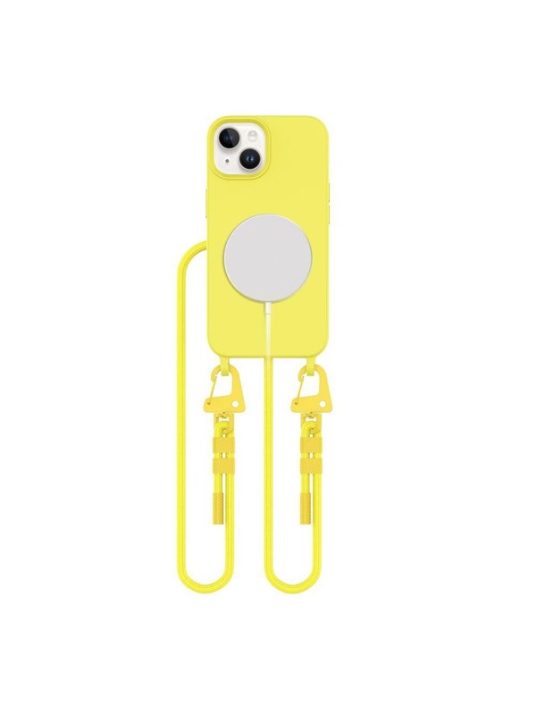 Tech-Protect Magnecklace MagSafe Case for iPhone 13 - Yellow