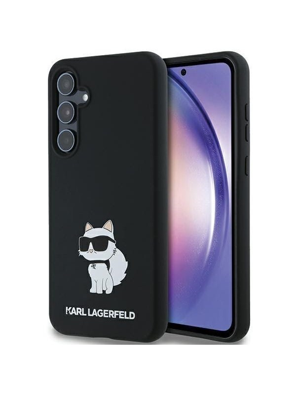 Karl Lagerfeld Silicone Choupette case for Samsung Galaxy A35 - black