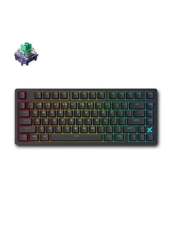 MCHOSE Jet 75 Kailh Magnetic God Hall Effect - Gaming Toetsenbord - Zonder Numpad - Engels (US international) - Zwart