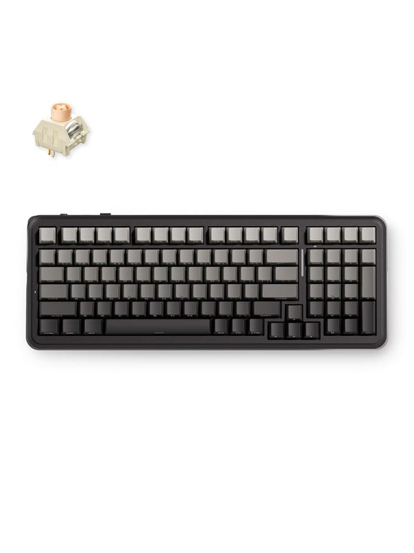 MCHOSE K99 V3 Wireless Mechanical (Mountains Gradient) - Gaming toetsenbord - Engels (US international) - Zwart