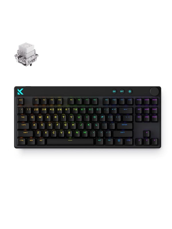 MCHOSE Mix 87 Mount Tai Magnetic Hall Effect - Gaming Toetsenbord - Zonder Numpad - Engels (US international) - Zwart