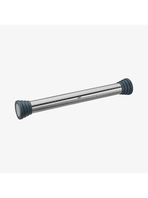 GEFU REGO Deegroller – Verstelbare Deegdikte – RVS – Inclusief Siliconen Ringen – 40 cm
