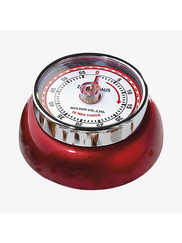 Zassenhaus 71849 Analoge Keuken Timer Rood